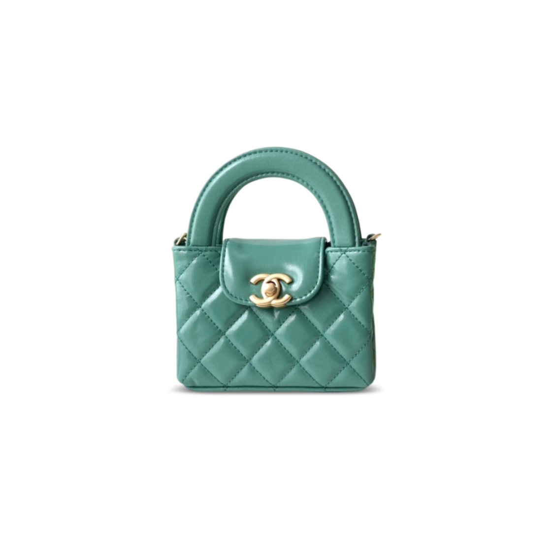CHANEL KELLY NANO SHOPPING BAG AS3435 (12.5*8.3*4cm)